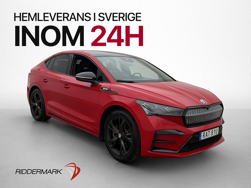 Skoda Enyaq Coupé RS 299hk Drag CarPlay Adptv-F Nav