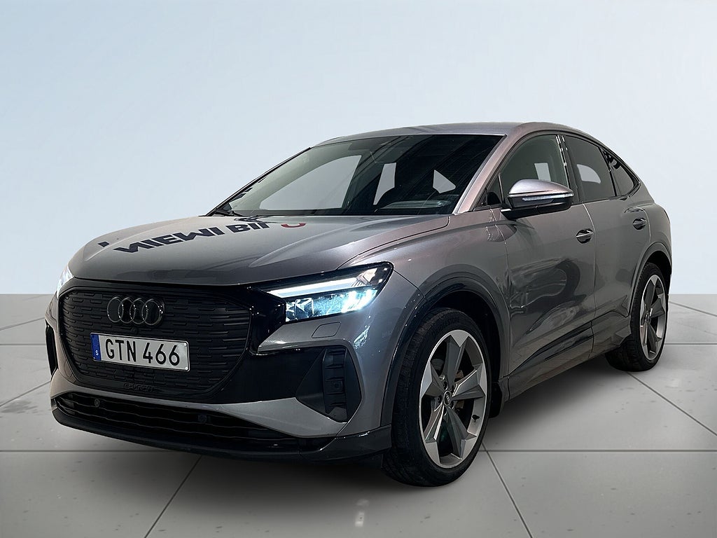 Audi Q4 50 Sportback e-tron quattro SONOS Drag Pvärm Kamera SoV