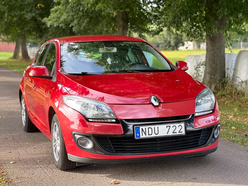 Renault Mégane 1.5 dCi EDC Euro 5 Svensksåld LED Ny servad. Automat. 