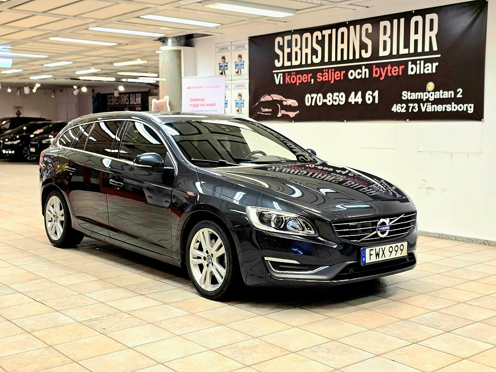 Volvo V60 D4 Geartronic Summum Drag Välvårdad 181Hk 