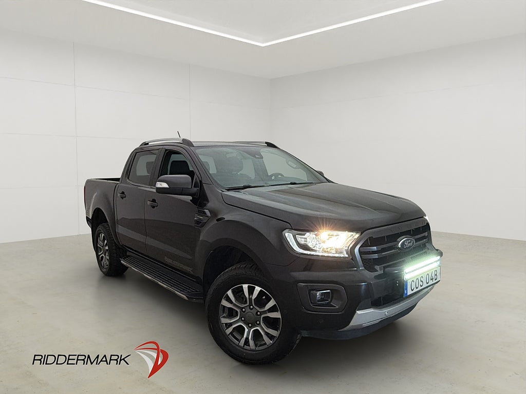 Ford Ranger Wildtrak 213hk 4x4 Fjärr-Värmare Drag Diff Moms