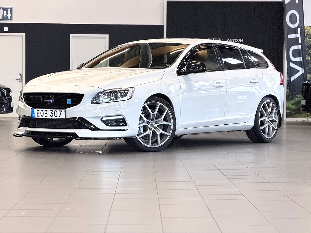 Volvo V60 Polestar T6 AWD 351 hk / H&K / Taklucka / Backkamera /