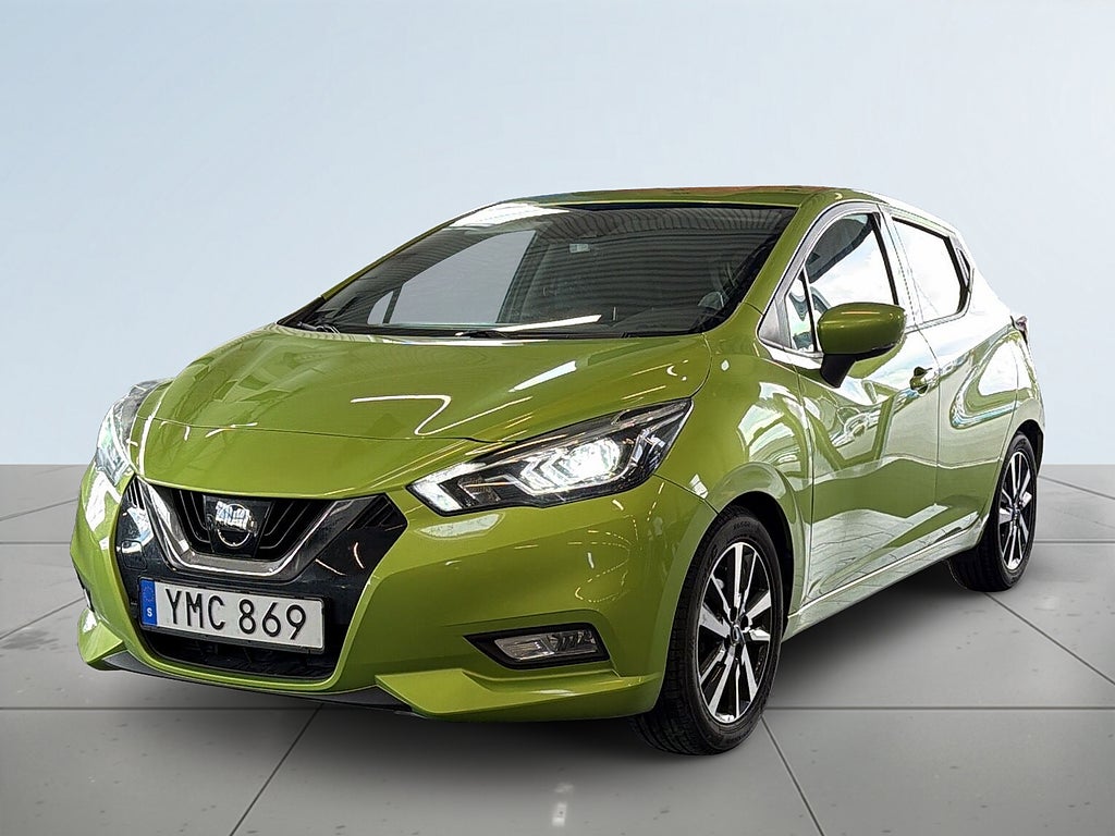 Nissan Micra 0.9 Turbo S&V-hjul M&K-värmare 360kr skatt