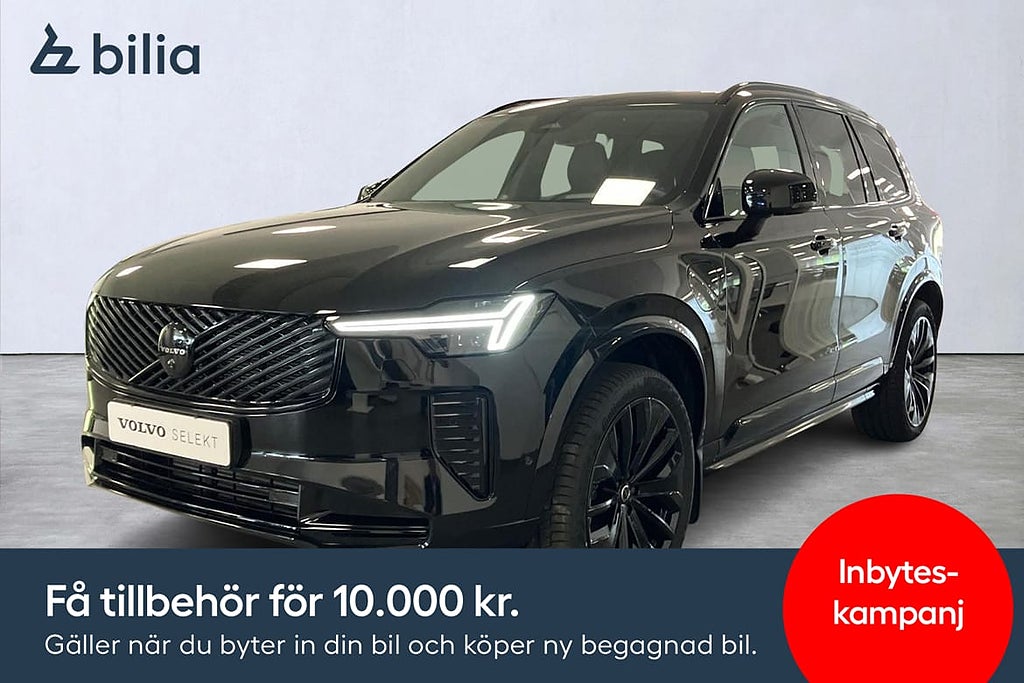 Volvo XC90 T8 Ultra Black Edition / B&W / Luftfjädring /...