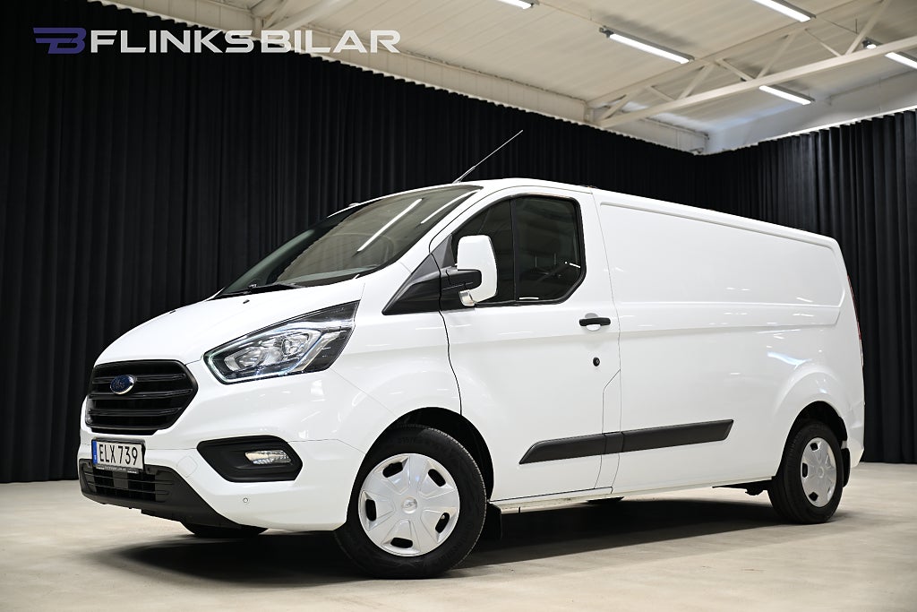 Ford transit Custom 130HK L2 Automat|Drag|Värmare|NyKamrem|EnÄgare