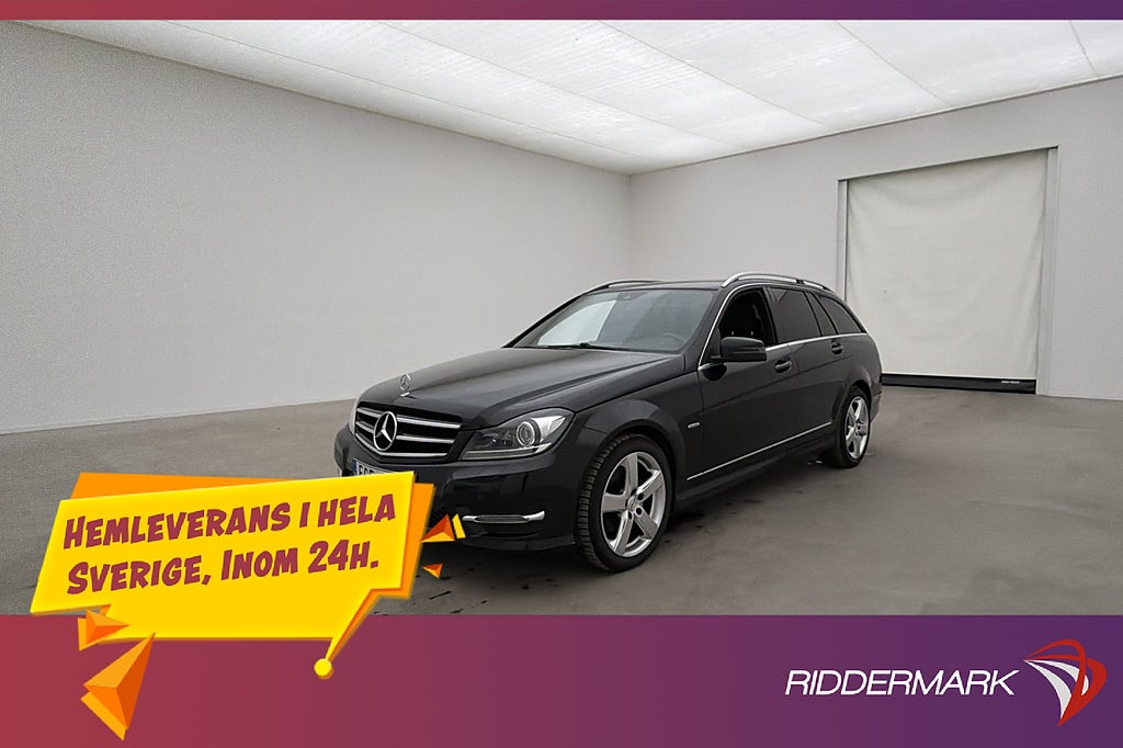 Mercedes-Benz C220 T AMG Sport D-Värmare Navi Dragkrok