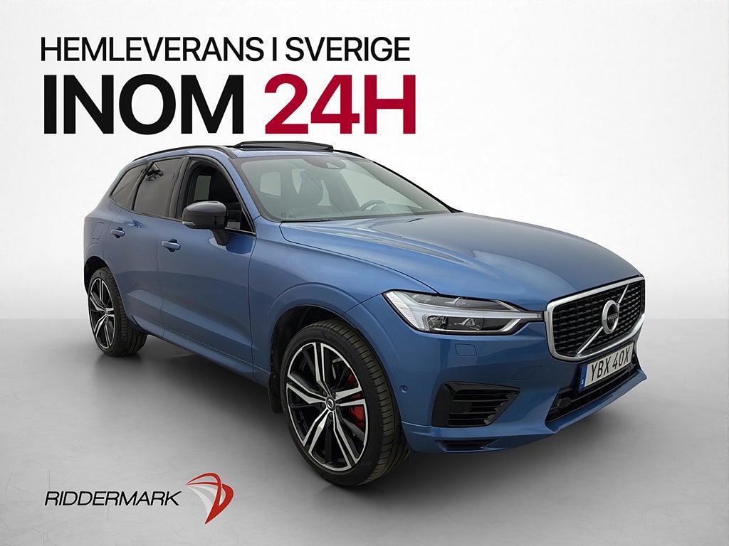 Volvo XC60 T8 AWD R-Design VOC Pano H/K HUD 360°  Skinn Drag