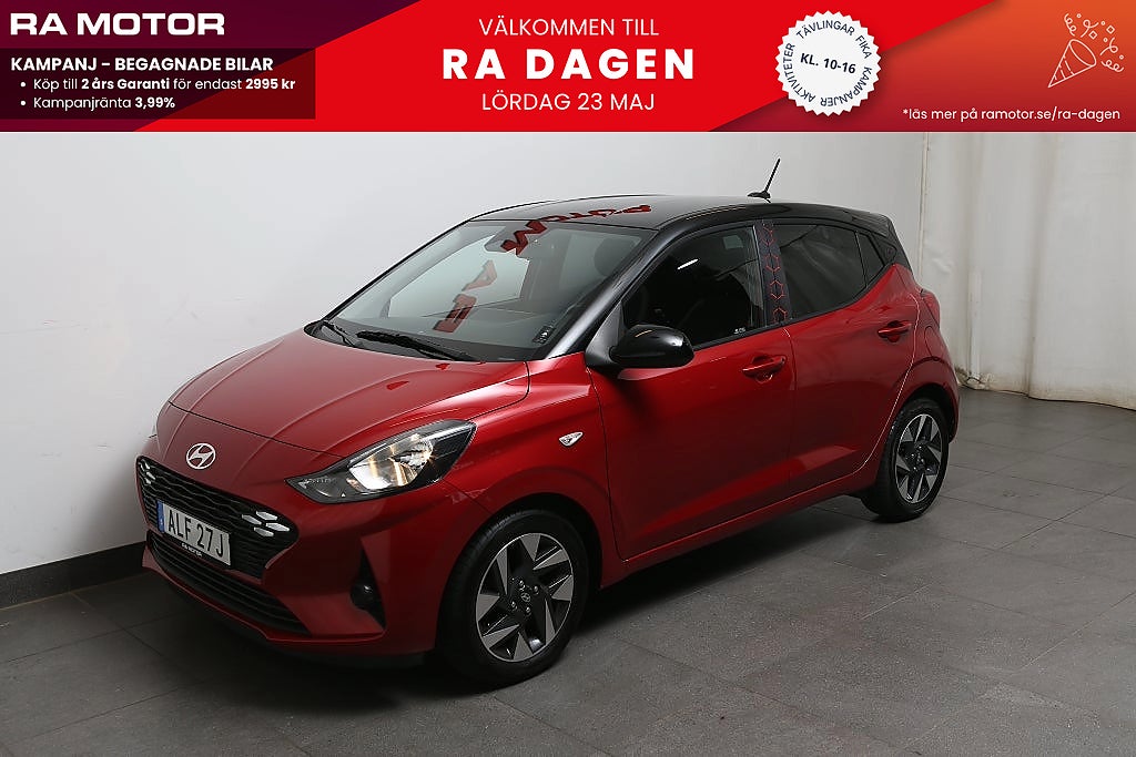 Hyundai i10 1,0 blue Essential CarPlay 2-tons lack
