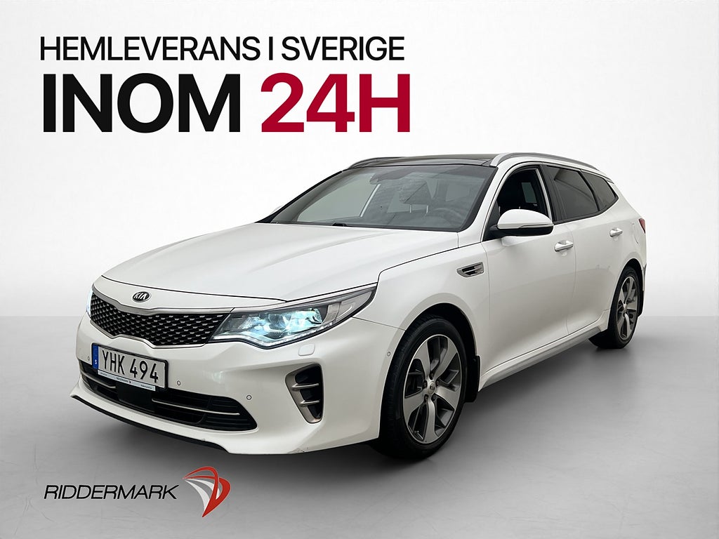 Kia Optima Sport Wagon 1.7 141hk GT-Line Pano H/K Kamera
