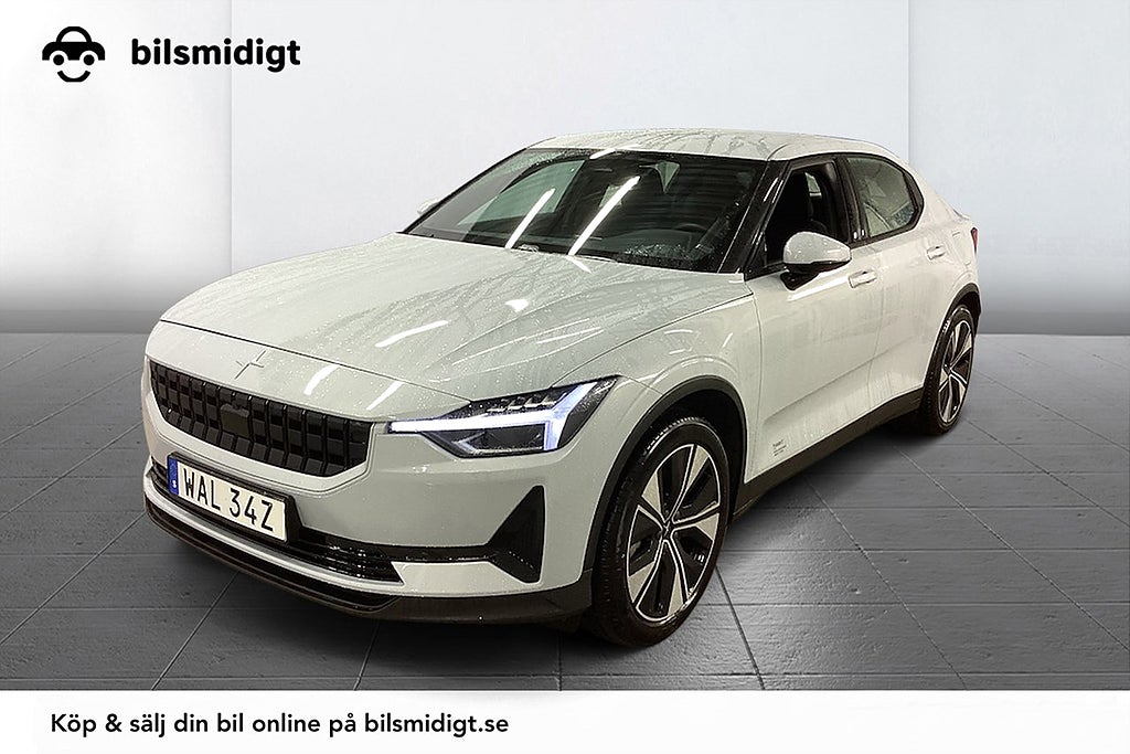 Polestar 2 Standard Range Drag Elstolar Cockpit Keyless MOMS 231hk