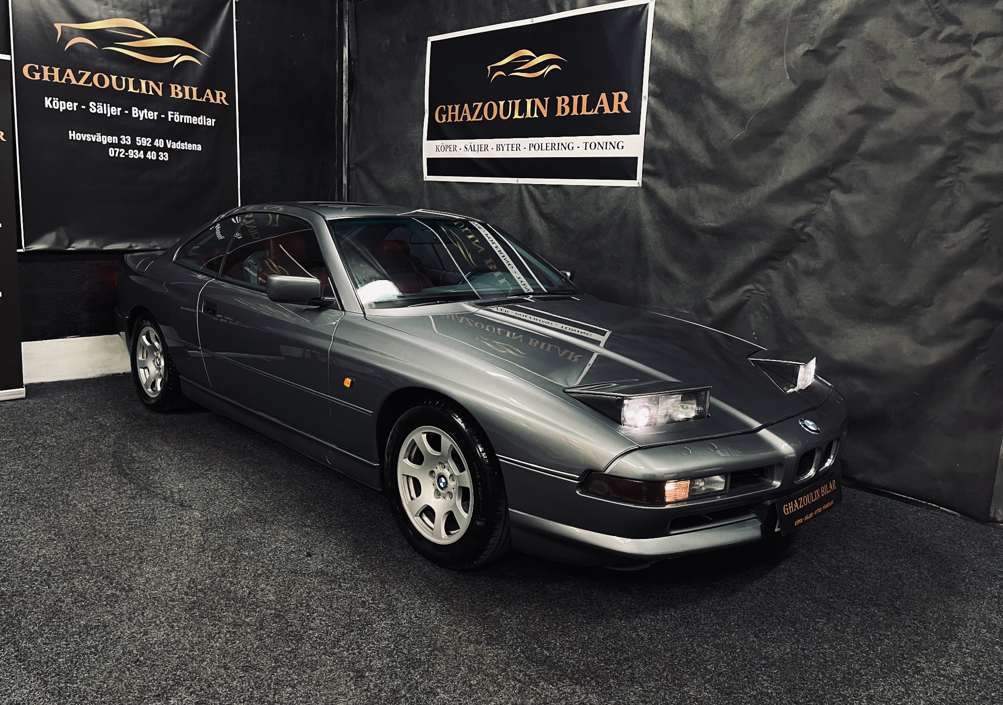 BMW 850 i V12 5,0 Automat 300hk 1991 1991, kuva 6/49