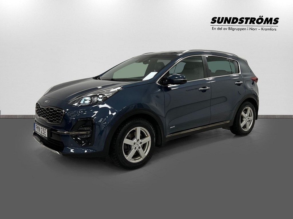 Kia Sportage 1.6 T-GDI AWD DCT GT-Line Drag V-hjul 3,95% Ränta!