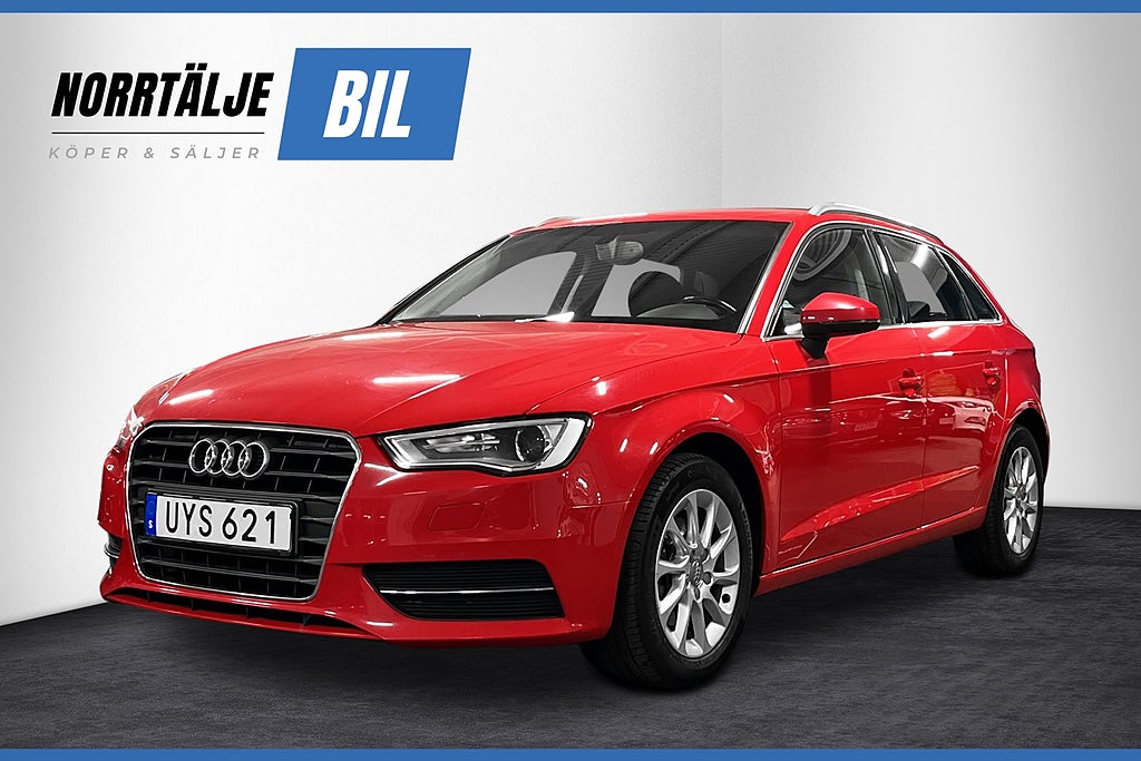Audi A3 1.2 TFSI 110 HK MAN PDC BLUETOOTH  NYBES NYSERV 16"