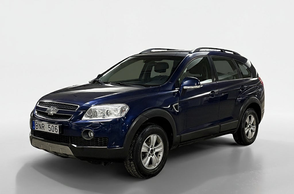 Chevrolet Captiva 2.0 TD VCDi AWD 7-SITS DRAGKROK NYBES NYSERVAD S+V DÄCK