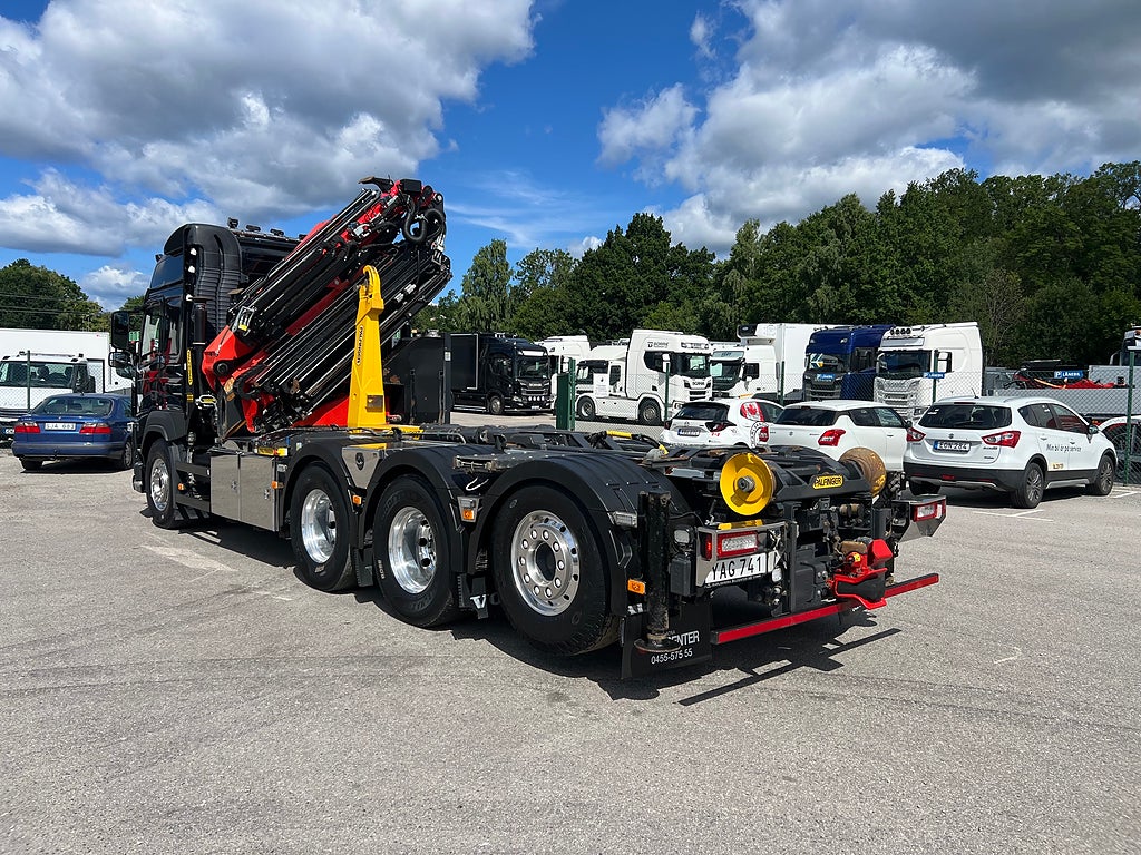 Volvo FM13 460 8x4*4 Kranväxlare Palfinger Kran & Jibb