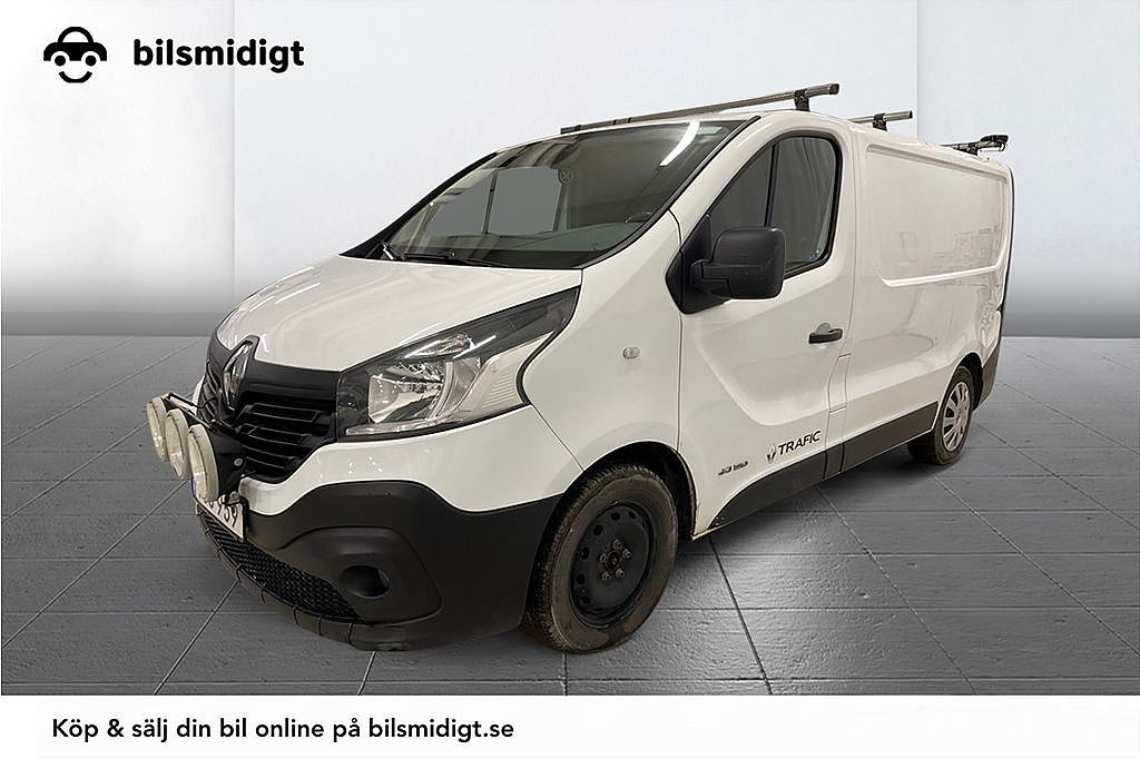 Renault trafic 2.9t Drag Värmare Inredd 3-sits MOMS