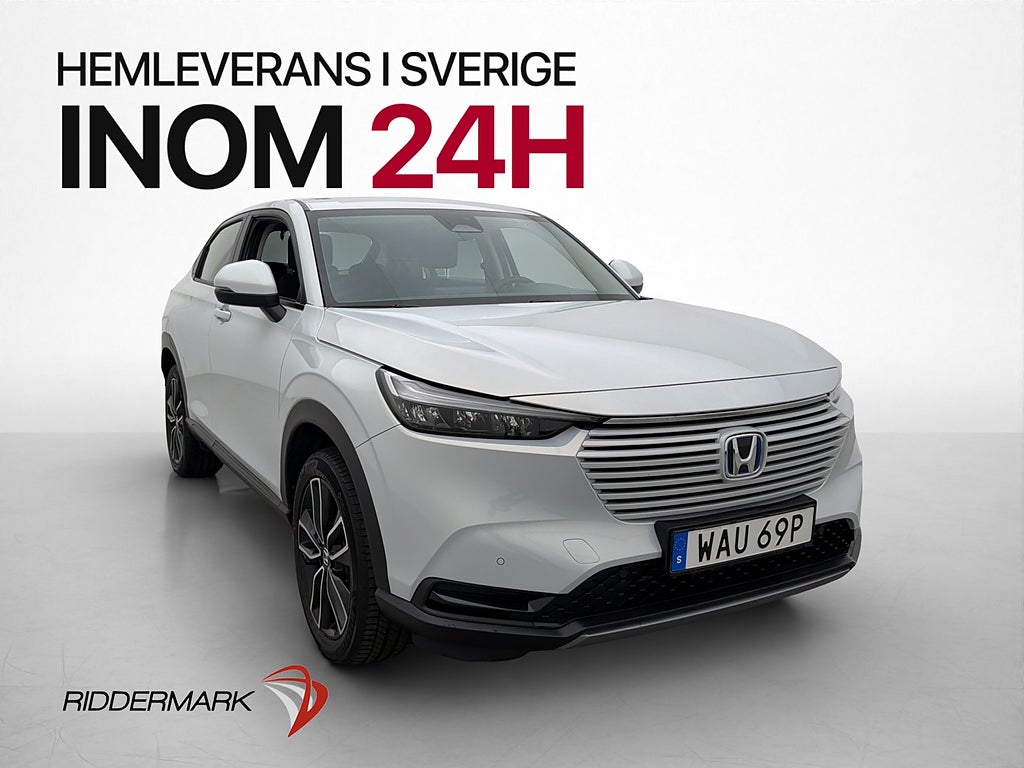 Honda HR-V e:HEV 1.5 i-MMD 131hk Cockpit Kamera Navi Keyless