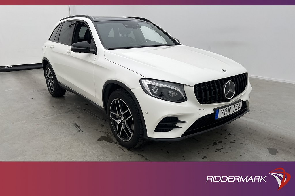 Mercedes-Benz GLC 250 4M 211hk AMG Pano Värm Burm 360° Drag