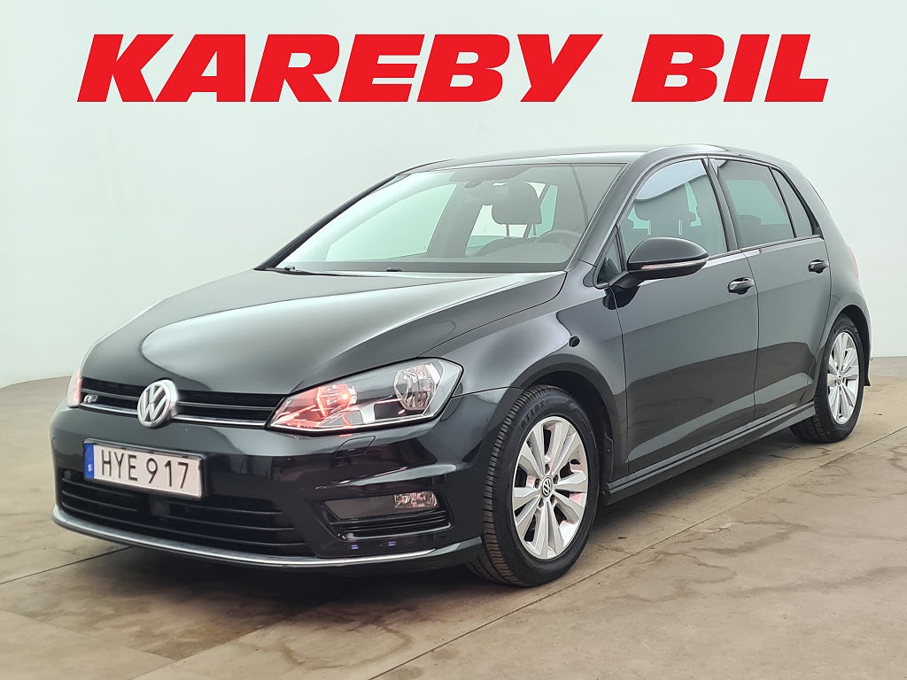 Volkswagen Golf 1.4 TSI DSG R-Line 150hk Backkamera Dragkrok Carplay