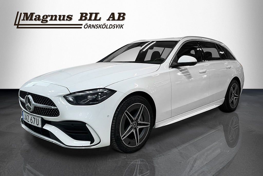 Mercedes-Benz C 300 300 T de 4MATIC 9G-Tro AMG 360 V-hjul P-värmare Drag  2025 till salu hos Magnus Bil