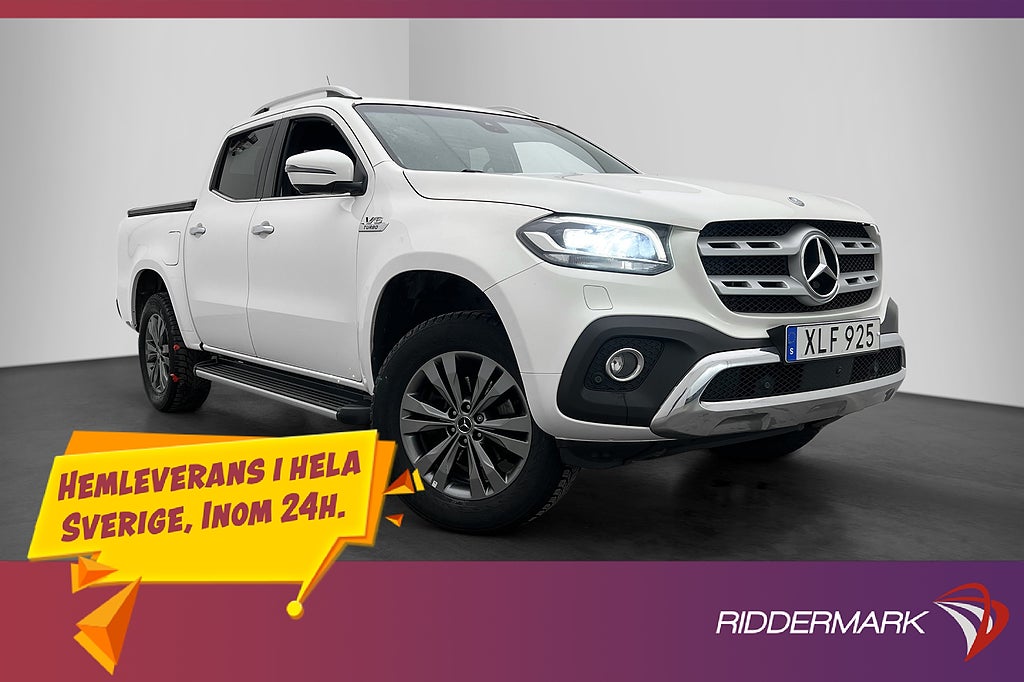 Mercedes-Benz X 350 258hk 4MATIC Dragkrok Skinn 360° MOMS