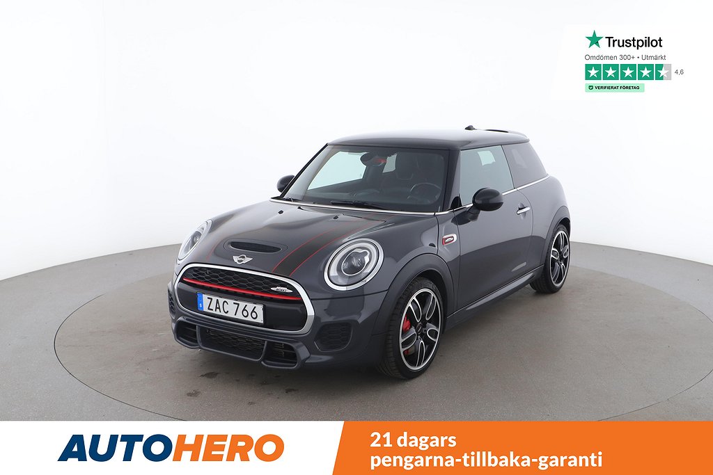 MINI John Cooper Works 3-dörrars / NYSERVAD, H/K, GPS, 231HK