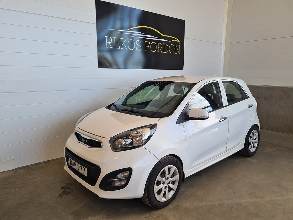 Kia Picanto 5-dörrar 1.2 CVVT Comfort, GLS Euro 5