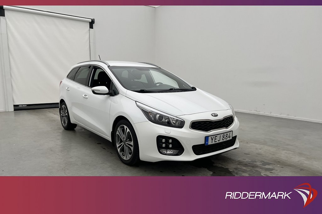 Kia Cee´d SW CRDi 136hk GT-Line Kamera GPS Rattvärm 0,44L/mil