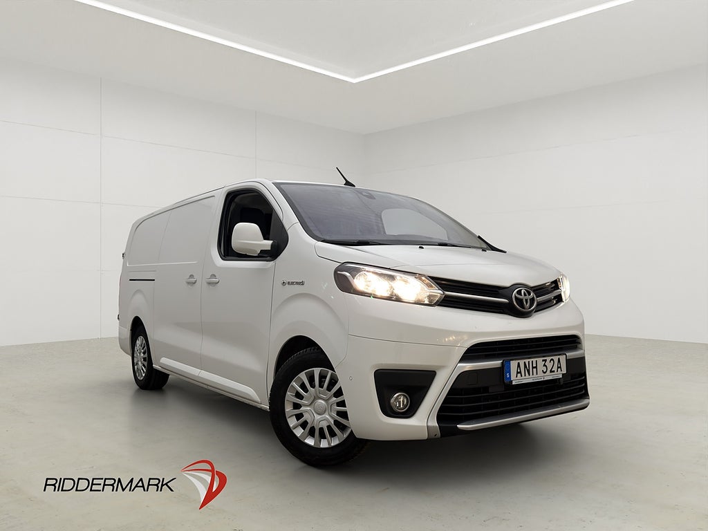 Toyota ProAce Electric L3 136hk HUD Kamera 2xDörrar CARPLAY
