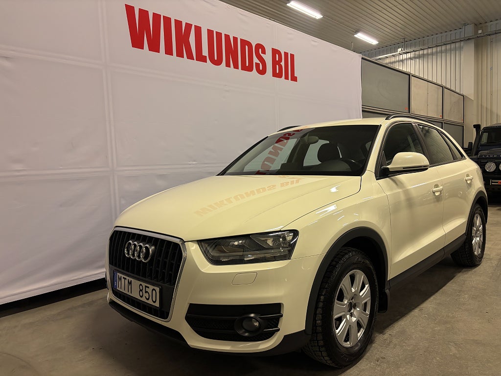 Audi Q3 2.0 TDI S&V Sportstolar värmare Nyserv SoV