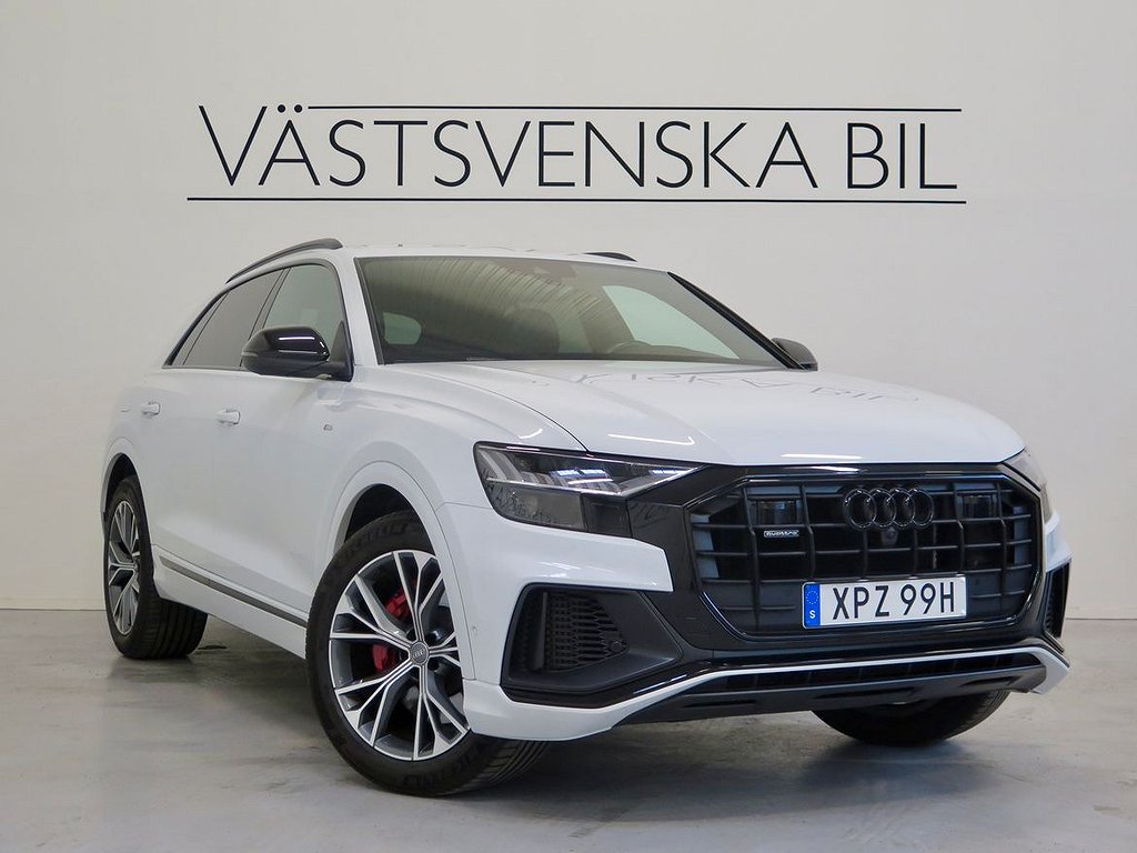 Audi Q8 60 TFSI e quattro 462hk S-line/Nightvision/360°/Drag/V-hjul