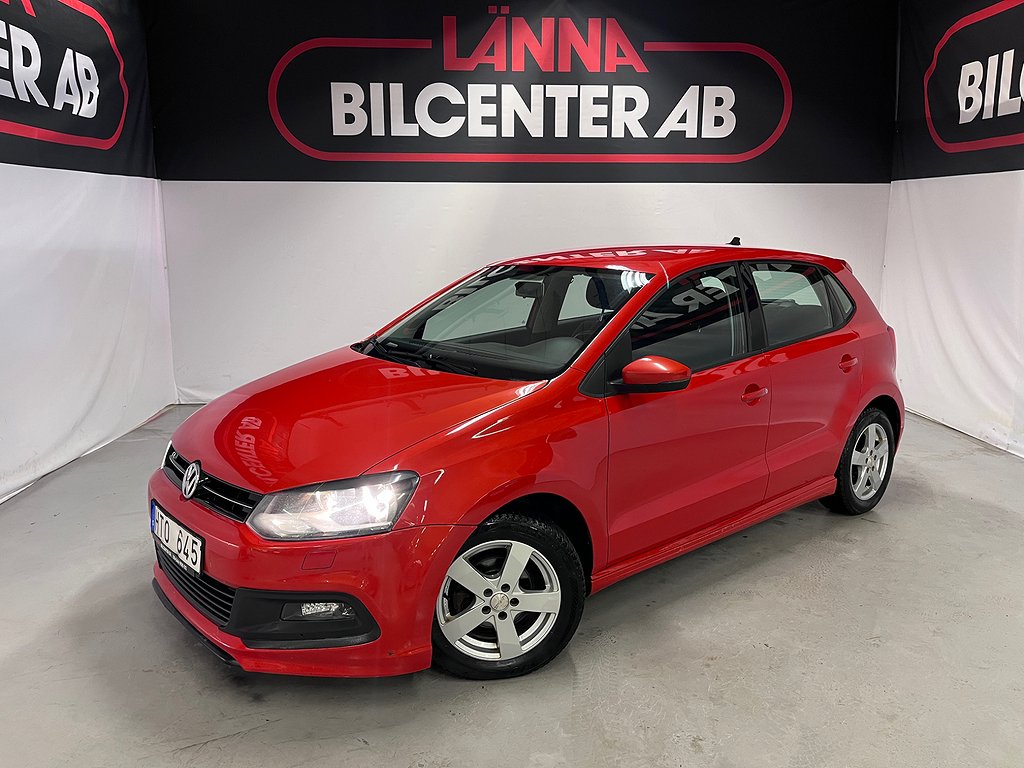 Volkswagen Polo 1.2 TSI R-Line Ny servad 2Ägare PDC SoV 