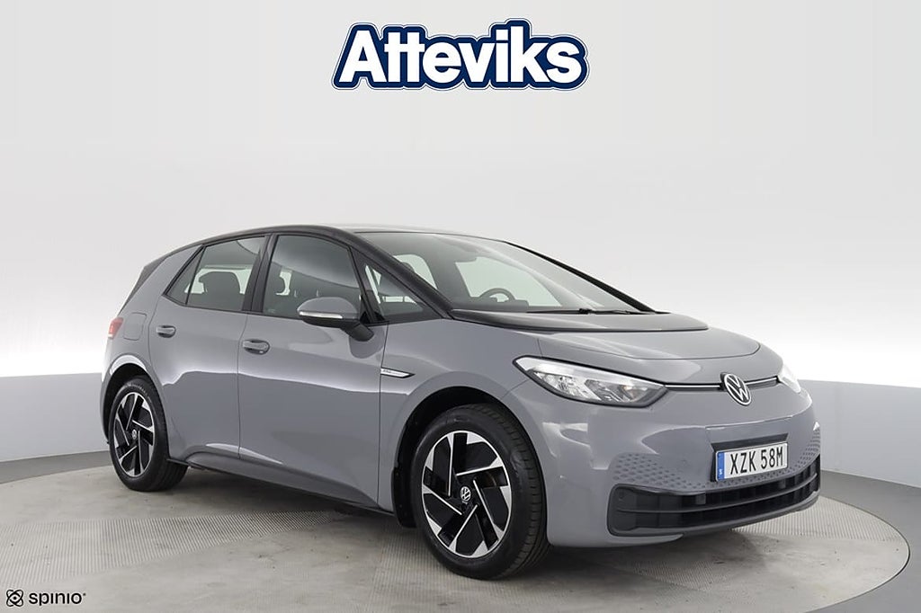 Volkswagen ID.3 Pro Performance 58kWh / 204hk *LED/P-sens...
