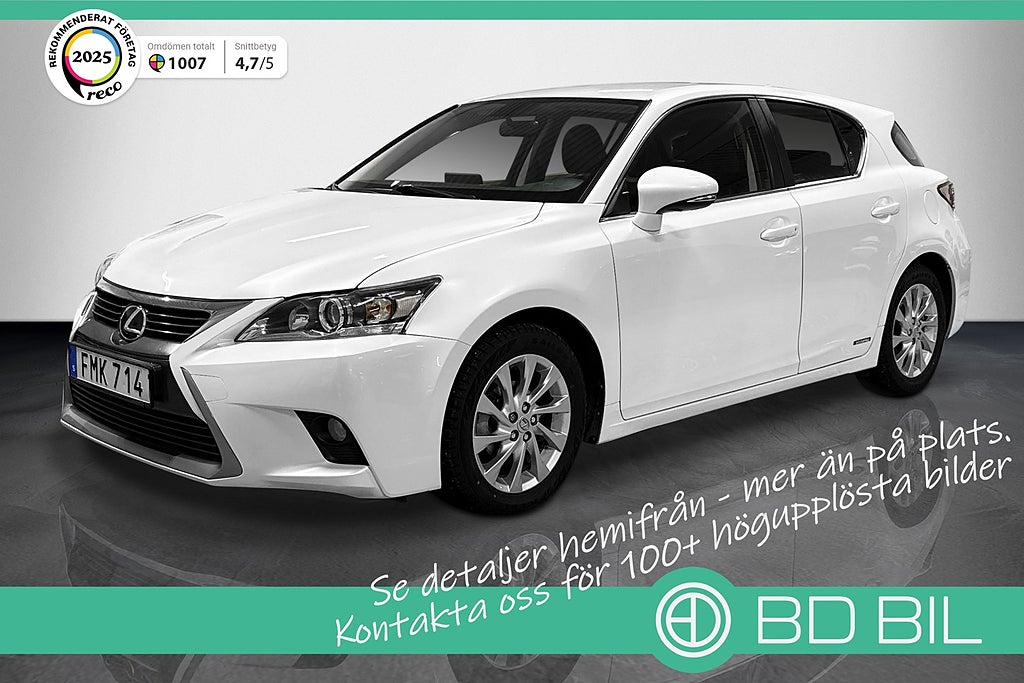 Lexus CT 200h 1.8 CVT F SPORT HELSKINN OMHÄNDERTAGEN