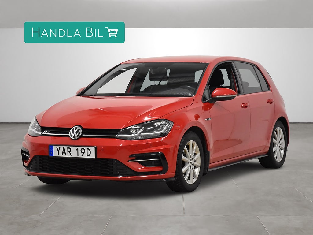 Volkswagen Golf 1.5 TSI R-line M-värm Adaptivf Carplay SoV-hjul