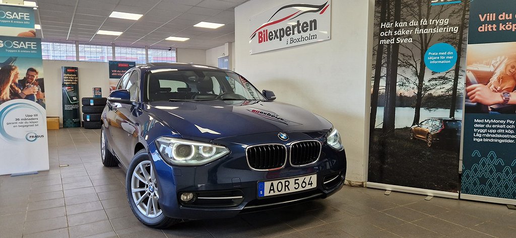 BMW 116 i 5-dörrars Sport line Euro 6| Taklucka