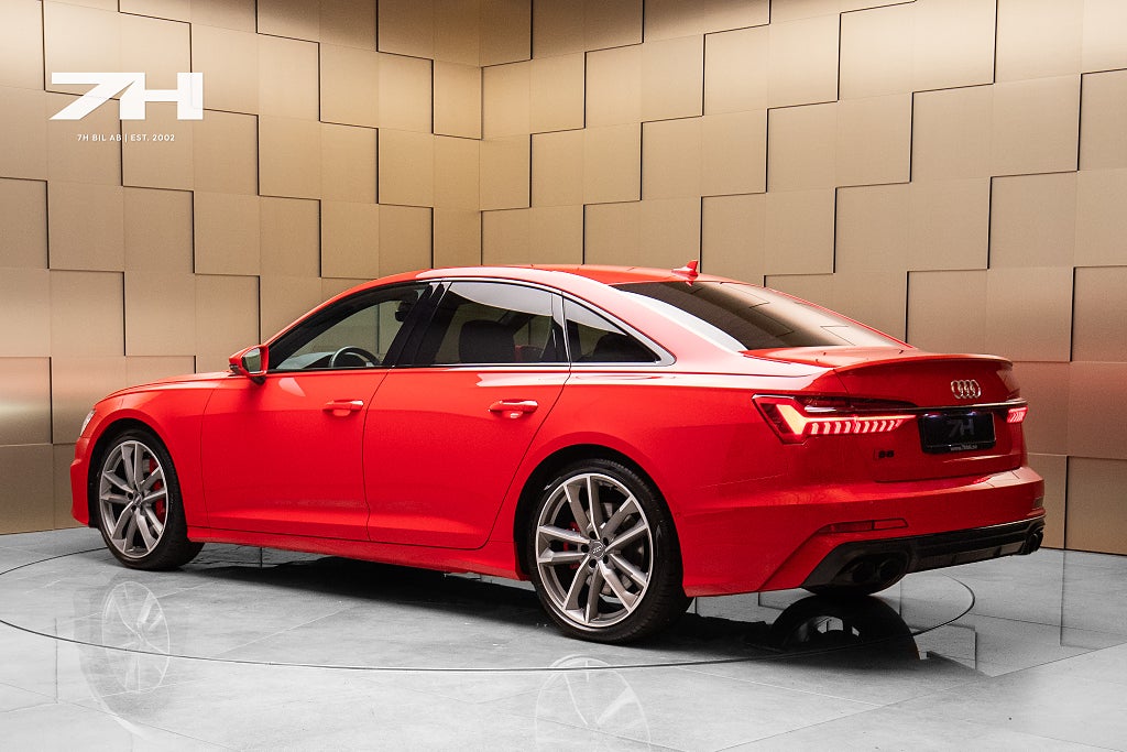Audi S6 350hk Sedan B&O 360°Matrix Massage Vent. Stolar