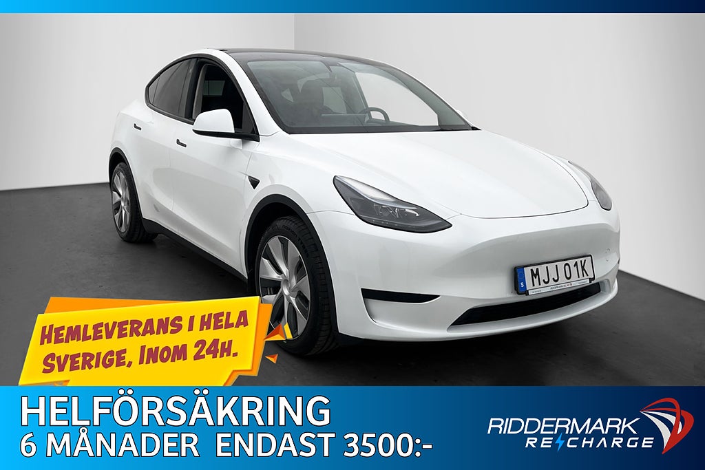 Tesla Model Y Standard Range MOMS Dragkrok Autopilot SV-Såld
