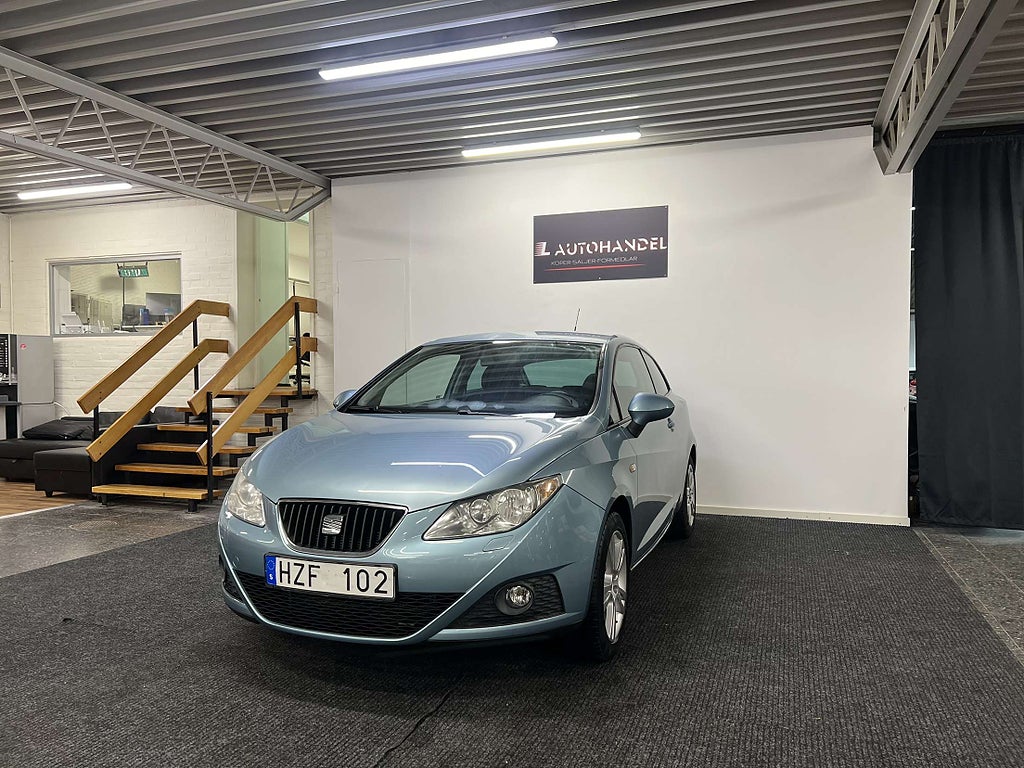 Seat Ibiza 3-dörrar 1.6 16v Sport  Nybesiktigad 105Hk