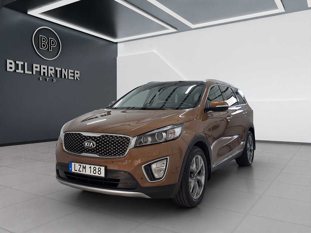 Kia Sorento 2.2 CRDi AWD/7-Sits/Drag/Navi/Skinn/Fullservad/S+V-Hjul
