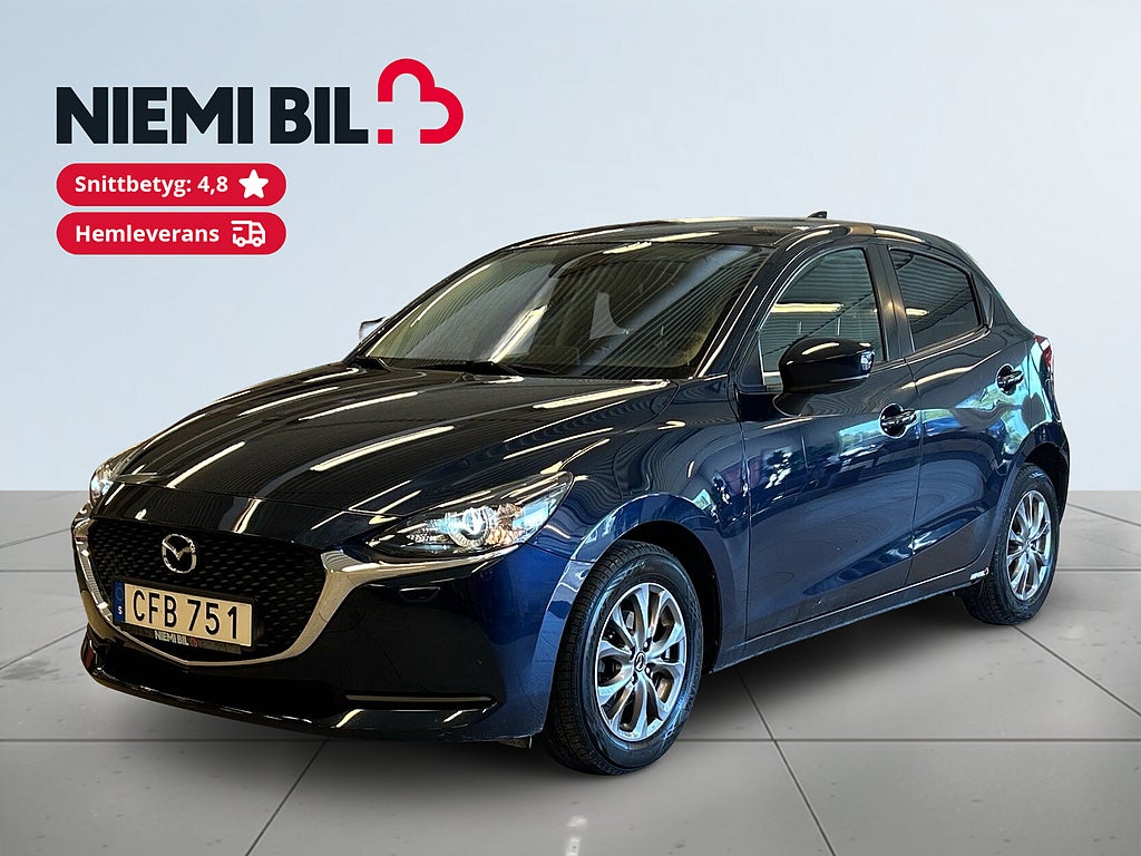 Mazda 2 1.5 SKYACTIV-G/MoK/S&V-Däck/B-kamera/Kedja/Låg-skatt