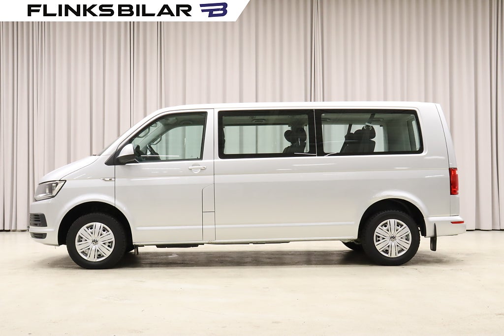 Volkswagen Caravelle DSG 150HK L2|9-Sits|Drag|Värmare|Moms