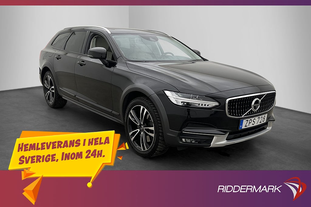 Volvo V90 Cross Country D4 190hk AWD Skinn Värmare Pano HUD