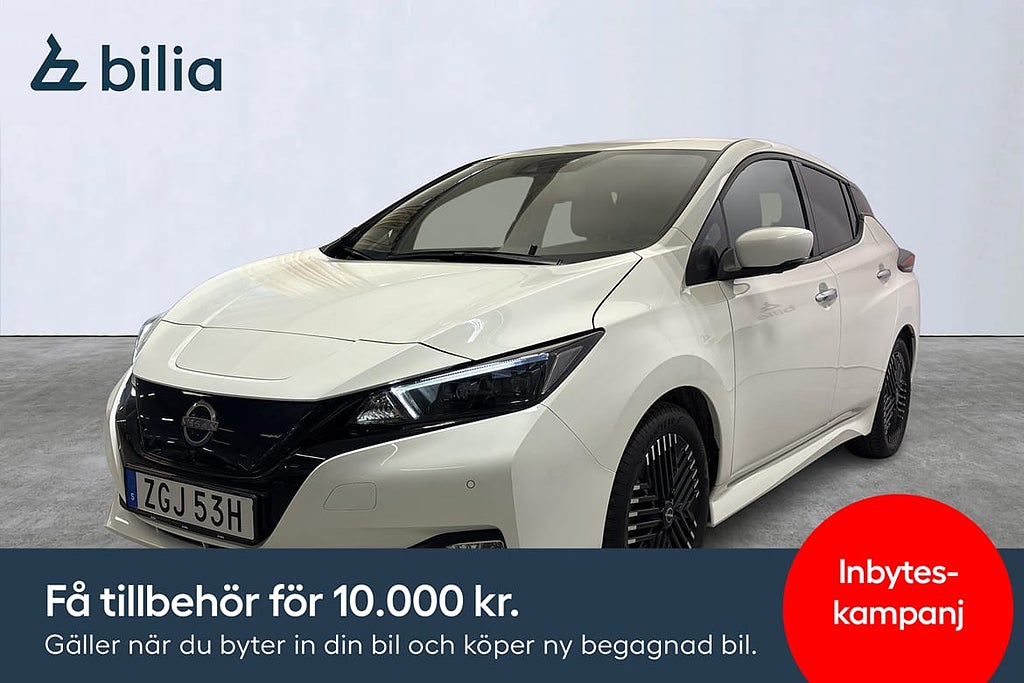 Nissan Leaf N-Connecta / 40kwh/ Elprispremie!/ 360 kamera