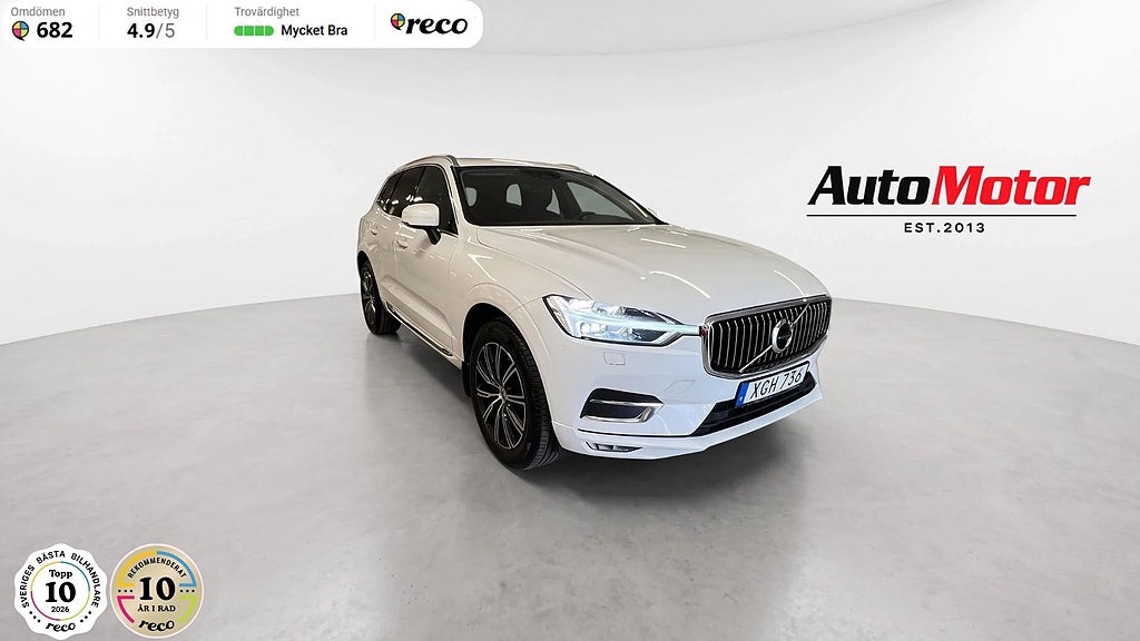 Volvo XC60 D4 AWD inscription Panorama/BLIS/GPS 190hk 3.45% Ränta