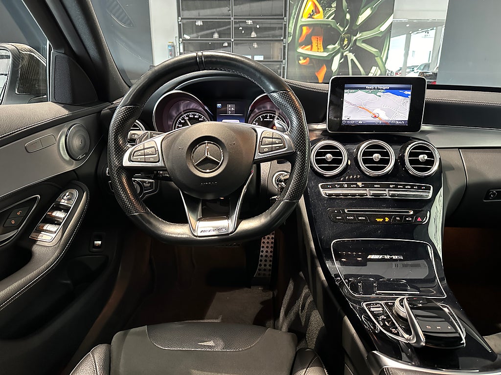 Mercedes-Benz C 63 AMG Panorama Burmester 600hk - bild 8