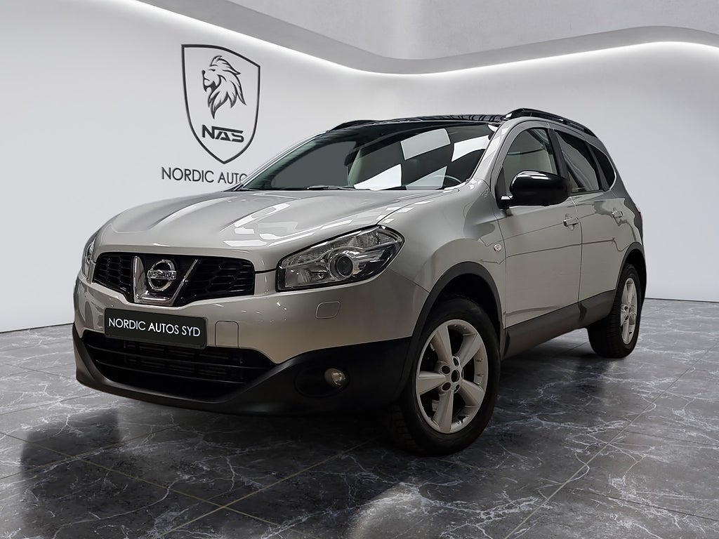 Nissan Qashqai+2 1.6 dCi / 7 sits / Drag / Navi / 360 kamera