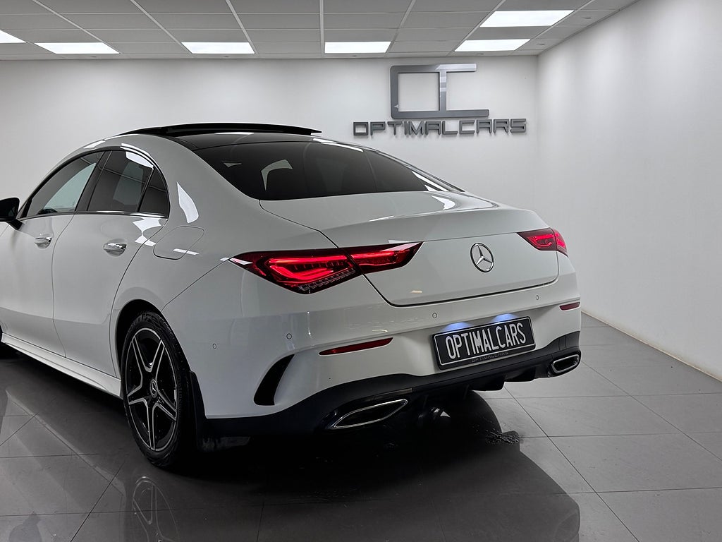 Mercedes-Benz CLA 200d 4WD AMG Panorama Ambient Burmester Välutr bild 18