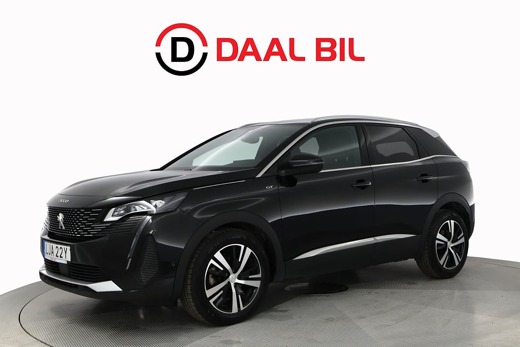 Peugeot 3008 1.2 131HK GT 180°-KAM COCKPIT NAVIGATION HALVSKINN 