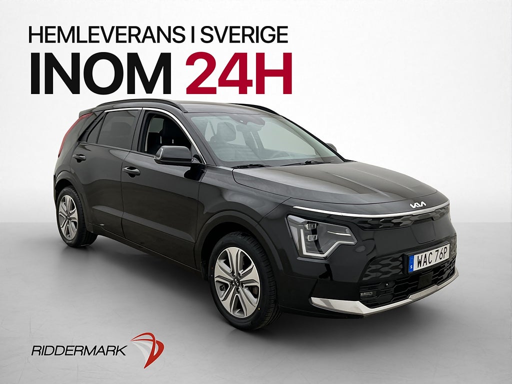 Kia Niro EV 204hk Advance Plus H/K Head Up Kamera Skinn MOMS